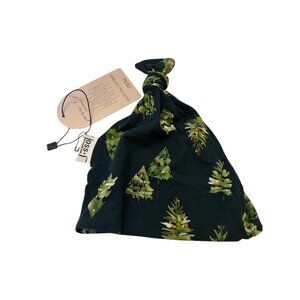 Three Piece Set Green Christmas Tree Knot Turban Headwrap For Baby By Joss & J